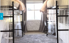 Nữ sinh chi hàng nghìn USD để biến phòng ký túc xá cũ thành nơi xa hoa