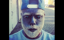 Người đàn ông hạnh phúc vì xăm mình trông như dị nhân