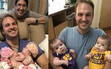 Hai bé gái dính liền sống sót kỳ diệu sau 7 ca phẫu thuật tách rời