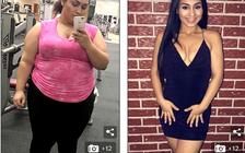 Cô gái gây kinh ngạc vì giảm được hơn 63 kg trong 1 năm