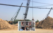 Nguy cơ sập nhà từ cát bẩn
