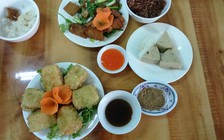 Quán chay đắt khách tháng giêng