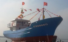 Hạ thủy tàu vỏ thép đầu tiên tại Quảng Trị