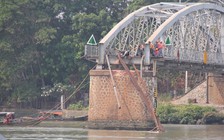 Bắt đầu trục vớt Cầu Ghềnh
