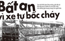 Xe tự bốc cháy: Nghi án xăng pha