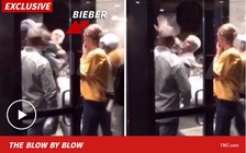 Justin Bieber xô xát, ẩu đả nơi công cộng