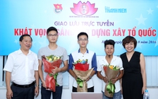 Giao lưu trực tuyến: Khát vọng sáng tạo dựng xây Tổ quốc