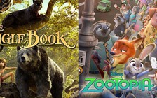 'Zootopia' và 'The Jungle Book' được vinh danh vì doanh thu khủng