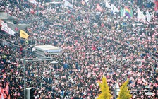 Đại biểu tình phản đối Tổng thống Hàn Quốc