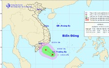 Áp thấp nhiệt đới trên Biển Đông, gió mạnh cấp 6