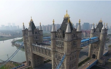 Bản nhái Cầu Tháp London ở Trung Quốc gây tranh cãi