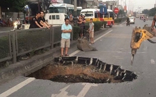 'Hố tử thần' giữa quốc lộ BOT sắp thu phí