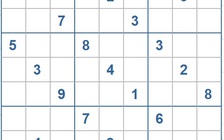 Ô số Sudoku kỳ 3985