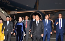 Thủ tướng Nguyễn Xuân Phúc đến Tokyo