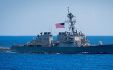 Mỹ tăng cường tàu chiến qua eo biển Đài Loan