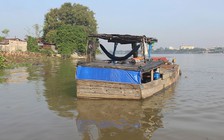 Bắt giữ ghe hút cát trái phép trên sông Đồng Nai