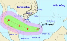 Tối nay, bão số 1 cách mũi Cà Mau 300 km