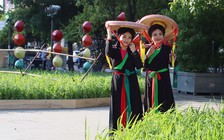 Ấn tượng nghệ thuật dân gian ba miền trên phố đi bộ Nguyễn Huệ