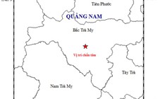 Động đất tại huyện Bắc Trà My