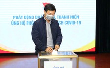 T.Ư Đoàn quyên góp ủng hộ 383 triệu đồng phòng chống Covid-19