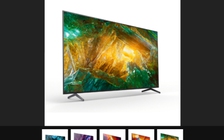 Sony công bố loạt TV thông minh mới gồm cả model 8K và OLED