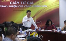 'Chống chọi' với giấy tờ giả