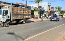 Lâm Đồng: Bị xe tải kéo lê hơn 20 m, người đàn ông tử vong tại chỗ