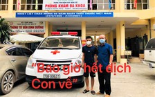Từ Bắc Giang về, chàng trai cùng cha chạy xe cứu thương vào TP.HCM chống dịch Covid-19
