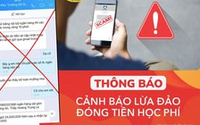 Cảnh giác với yêu cầu chuyển học phí đầu năm học