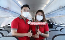 Chuyến bay chở nụ cười, cùng Vietjet lan tỏa điều tích cực