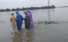 Đà Nẵng từ trung tâm thành phố, ngập lan ra đến huyện vùng ven