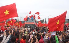 Những chàng trai vàng U.23 Việt Nam đã 'về nhà'