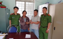 Nhặt được 60 triệu đồng, đến công an giao nộp, nhờ trả người đánh rơi