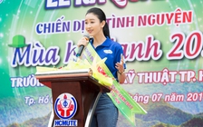 Hà Thu làm đại sứ chiến dịch 'Mùa hè xanh'