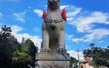 Tháo dỡ hàng loạt tượng linh vật chó tại huyện miền núi Tây Giang (Quảng Nam)