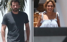 Jennifer Lopez hạnh phúc rạng ngời khi bị bắt gặp bên Ben Affleck