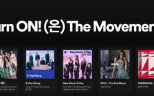 Spotify tung playlist nhạc đặc biệt dành cho fan K-pop