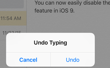 Cách vô hiệu hóa 'Shake to Undo' trong iOS 9