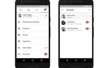 Facebook trên Android hỗ trợ đăng nhập nhiều tài khoản Messenger