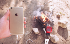 Sạc pin cho iPhone không cần dùng điện