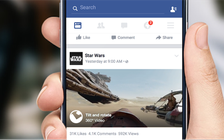Làm thế nào để chia sẻ ảnh 360 độ trên Facebook?
