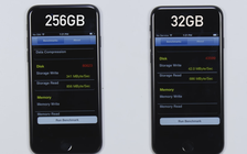 iPhone 7 32 GB chạy chậm hơn so với các phiên bản có dung lượng cao hơn?