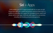 Dùng Siri tương tácvới ứng dụng bên thứ ba trên iOS 10