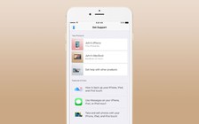 Apple trình làng ứng dụng Support hỗ trợ người dùng