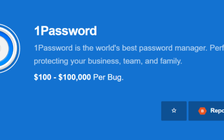AgileBits treo thưởng 100.000 USD nếu xâm nhập thành công 1Password