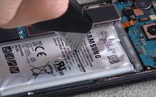 Pin Galaxy S8 có thể ‘sống tốt’ khi bị cắt và đâm bằng vật nhọn