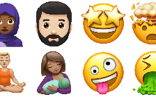Apple cung cấp emoji Unicode 10 cho iOS và macOS vào cuối năm