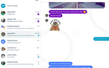 Ứng dụng nhắn tin Google Allo cập bến trình duyệt web