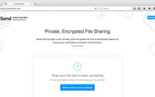 Cách gửi tập tin lớn an toàn đến bất cứ ai qua Firefox Send