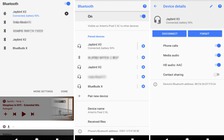 Pixel 2 có thể hiển thị thời lượng pin tai nghe Bluetooth